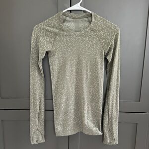 lululemon athletica Olive Long Sleeve Top